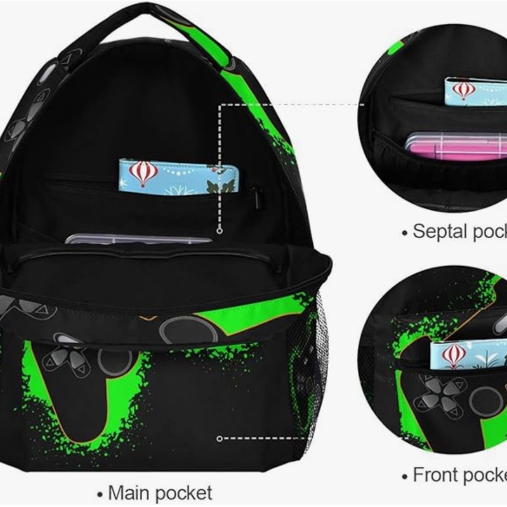 Video Game Backpack - Picture 5 of 5